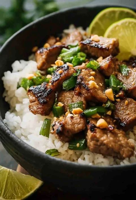 Ginger Lime Lamb With Coconut Rice For A Tropical Feast Ginger Lime Lamb Coconut Rice Tropical Feast