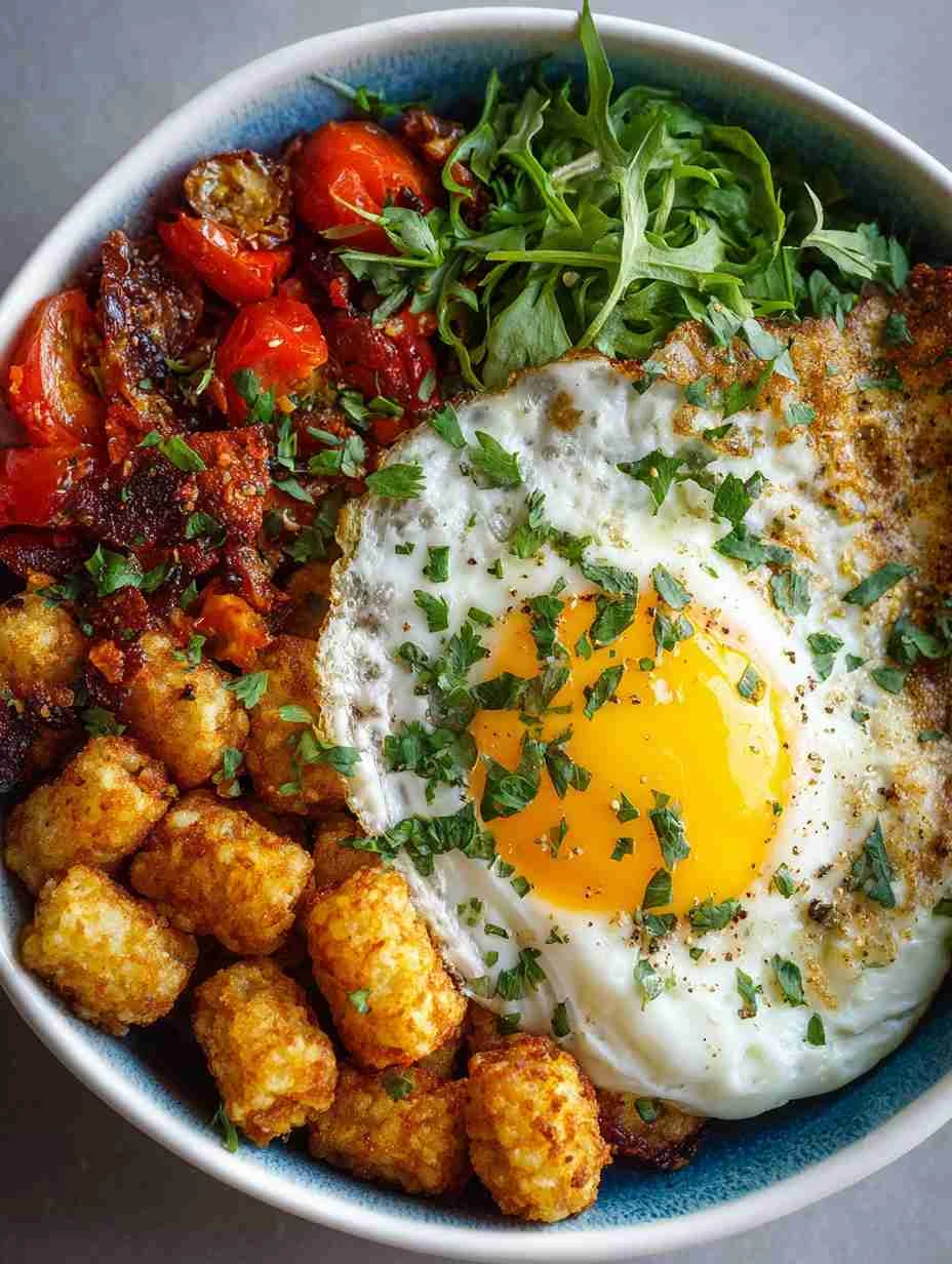 Hash Brown Breakfast Bowls