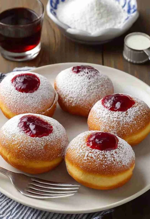 Homemade Sufganiyot Recipe Ideas Easy Sufganiyot Filling Recipes Best Oil For Frying Sufganiyot Gluten-free Sufganiyot Rec...
