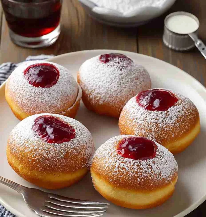 Homemade Sufganiyot Recipe Ideas Easy Sufganiyot Filling Recipes Best Oil For Frying Sufganiyot Gluten-free Sufganiyot Rec...