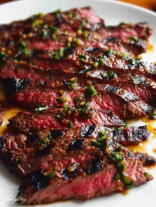 Honey-Garlic Grilled Skirt Steak