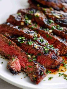 Honey-Garlic Grilled Skirt Steak