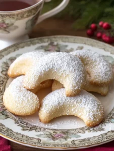 Irresistible Almond Crescent Cookies for Sweet Cravings