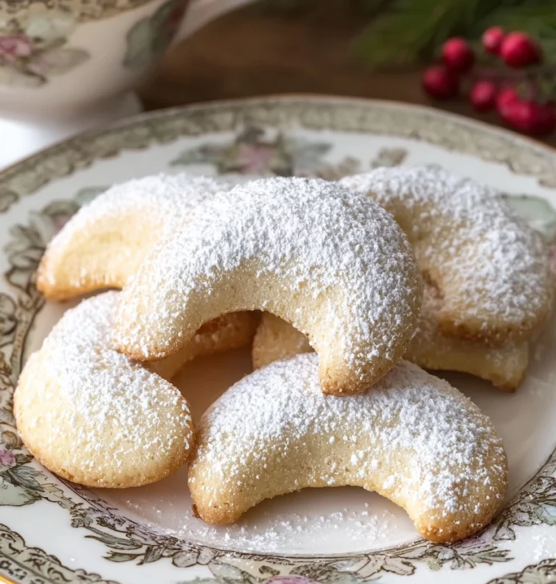 Irresistible Almond Crescent Cookies For Sweet Cravings Irresistible Almond Crescent Cookies Sweet Cravings