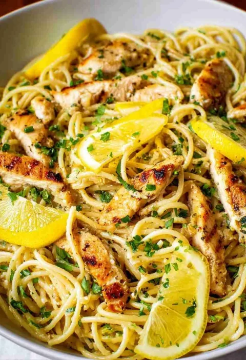 Lemon Chicken Pasta Lemon Chicken Pasta
