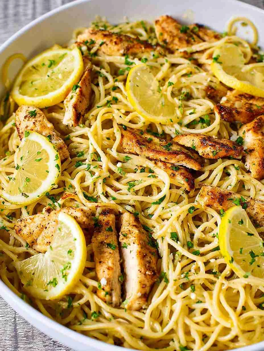 Lemon Chicken Pasta Lemon Chicken Pasta