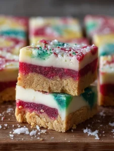 Marble Sugar Cookie Bars that Spark Joy This Holiday Season