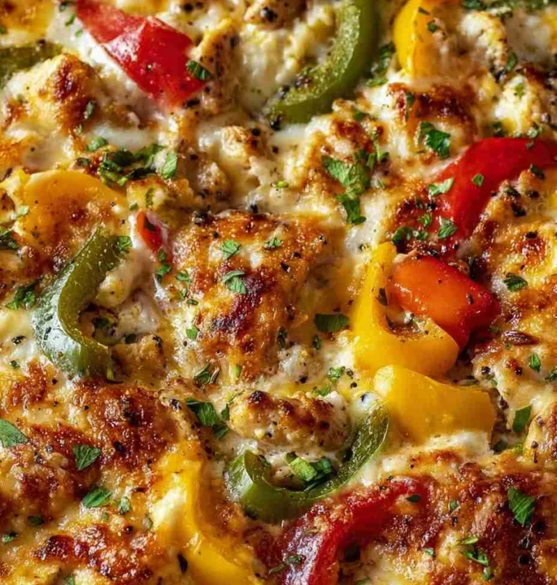 Mediterranean Cottage Cheese Skillet Recipe Easy Turkey Pepper Skillet Low Carb Turkey Cottage Cheese Skillet Healthy Medi...