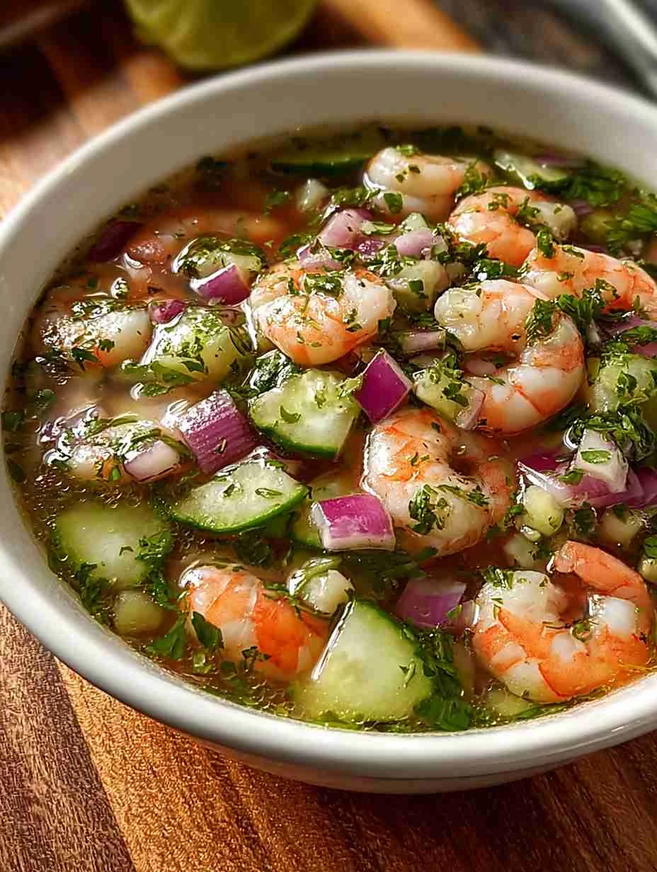 Mediterranean Homemade Aguachiles