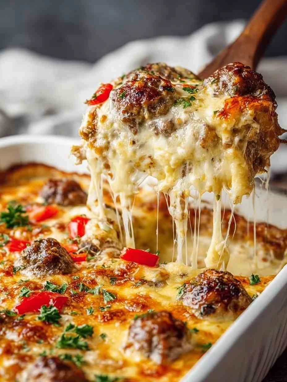 Mediterranean Grandma’s Homestyle Philly Cheese Steak Casserole