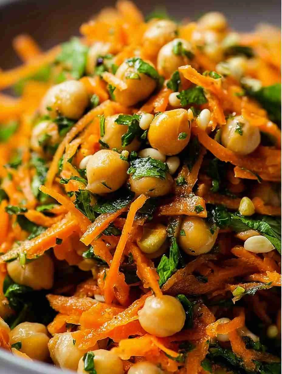 Mediterranean Thai Carrot Salad – Fresh & Flavorful
