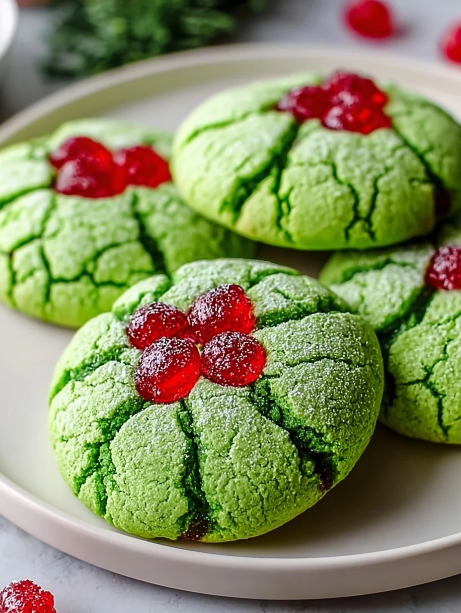 Minty Grinch Cookies: Bake Your Festive Joy Today