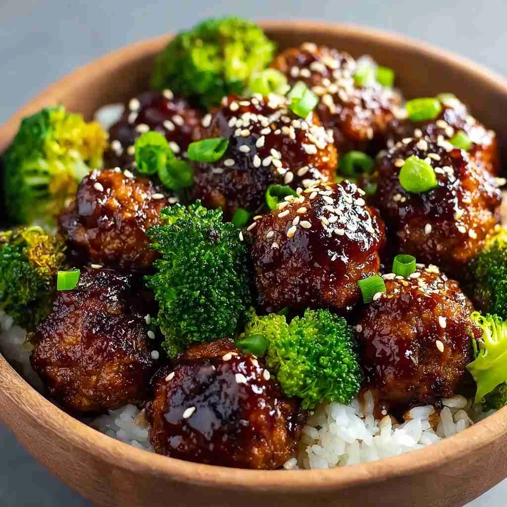 Mongolian Meatballs Broccoli Incredible Ultimate Recipe