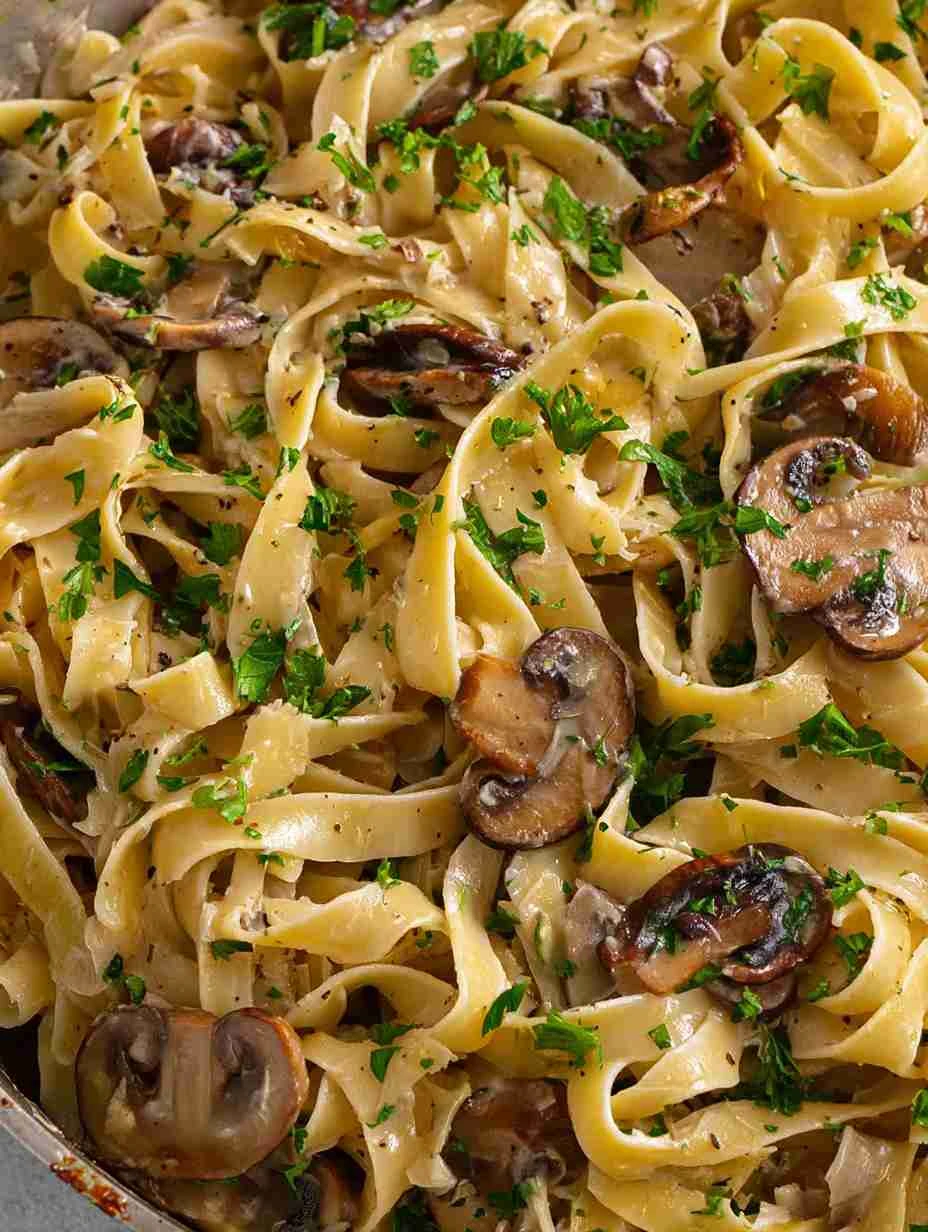 Mushroom Pasta