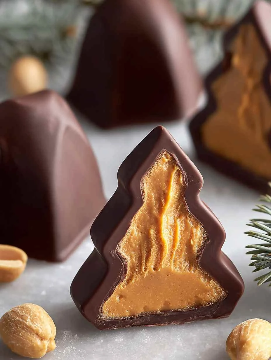 No Bake Chocolate Peanut Butter Christmas Trees Bake Chocolate Peanut Butter Christmas Trees