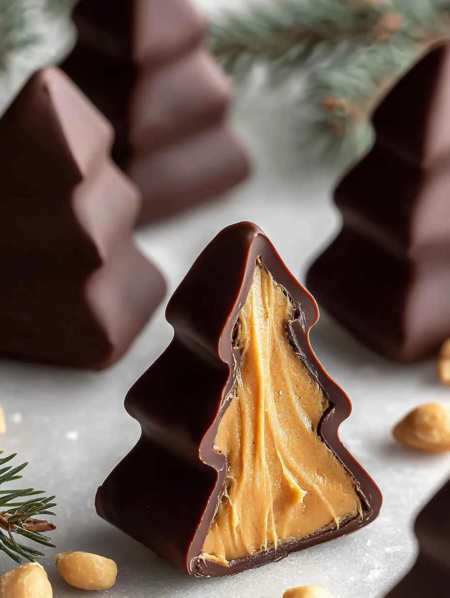 No Bake Chocolate Peanut Butter Christmas Trees Bake Chocolate Peanut Butter Christmas Trees