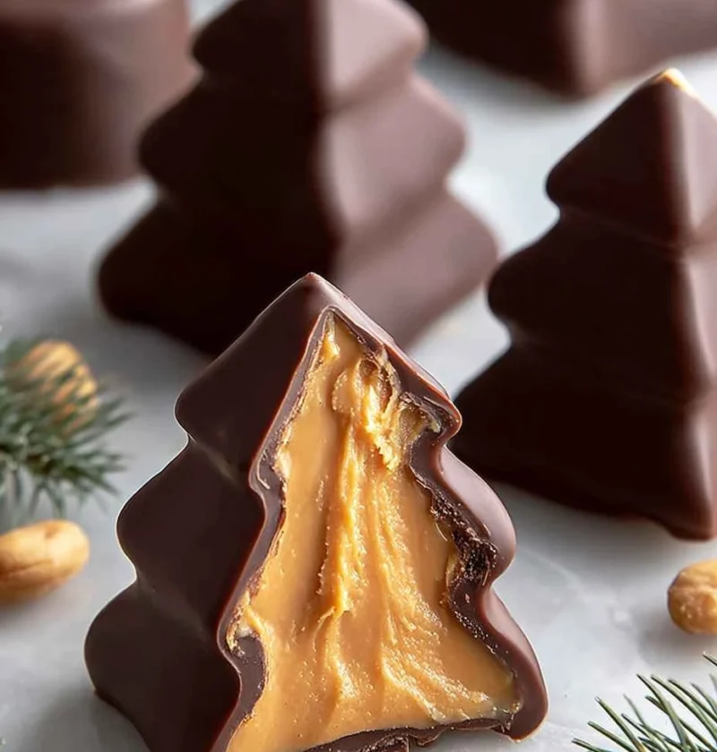 No Bake Chocolate Peanut Butter Christmas Trees Bake Chocolate Peanut Butter Christmas Trees