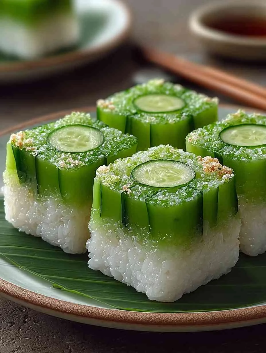 Pandan Sticky Rice Cake: Chewy Delight With Tropical Vibes Pandan Sticky Rice Cake Chewy Delight Tropical