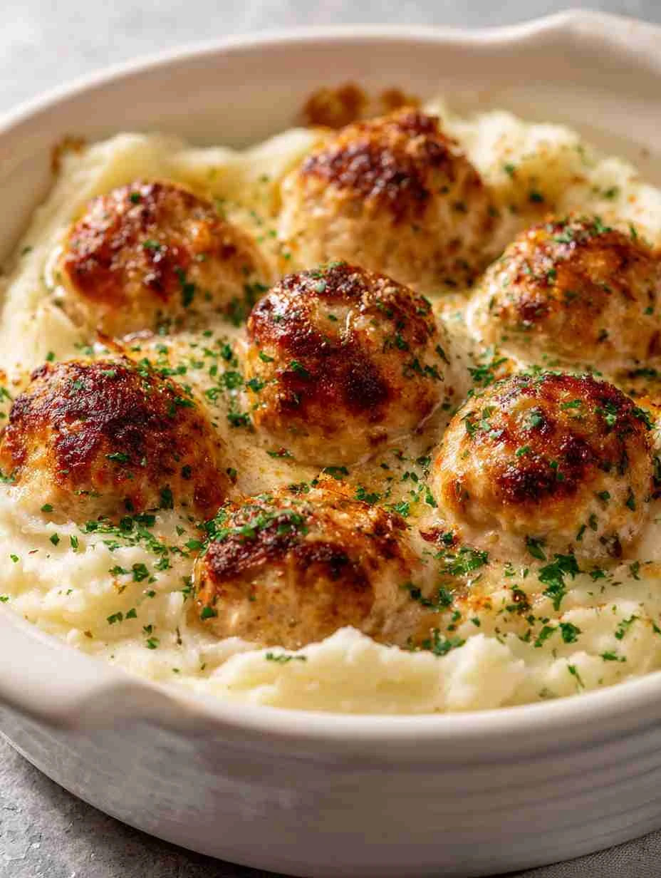 Parmesan Cloud Chicken Bombs