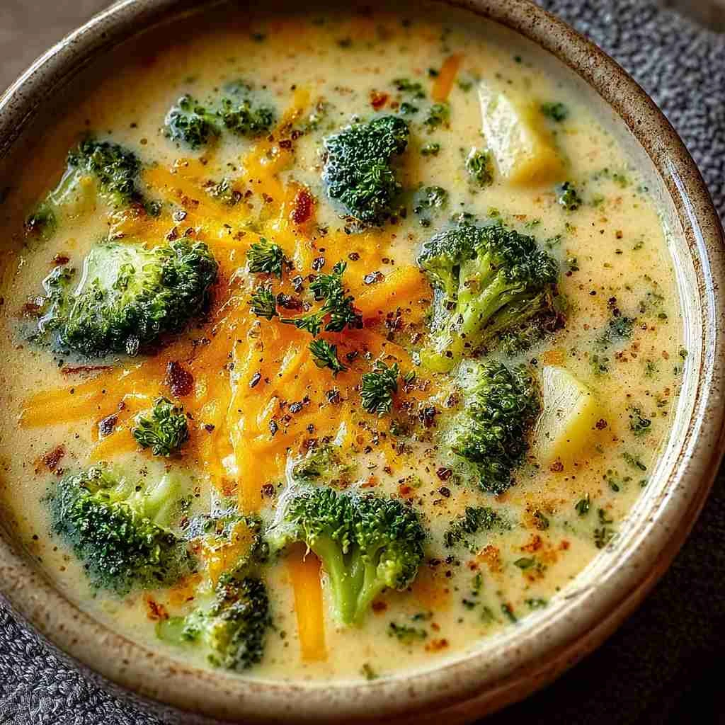 Potato Broccoli Cheddar Soup Incredible Ultimate Recipe