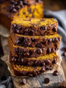 Pumpkin Chocolate Chip Bread