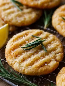 Rosemary Cookies with Lemon Sugar: An Amazing Ultimate Recipe