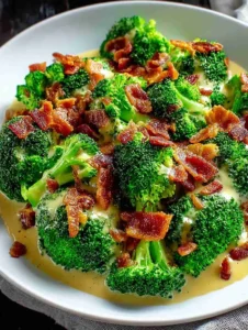 Savory Broccoli With Garlic Sauce & lamb for Quick Nights