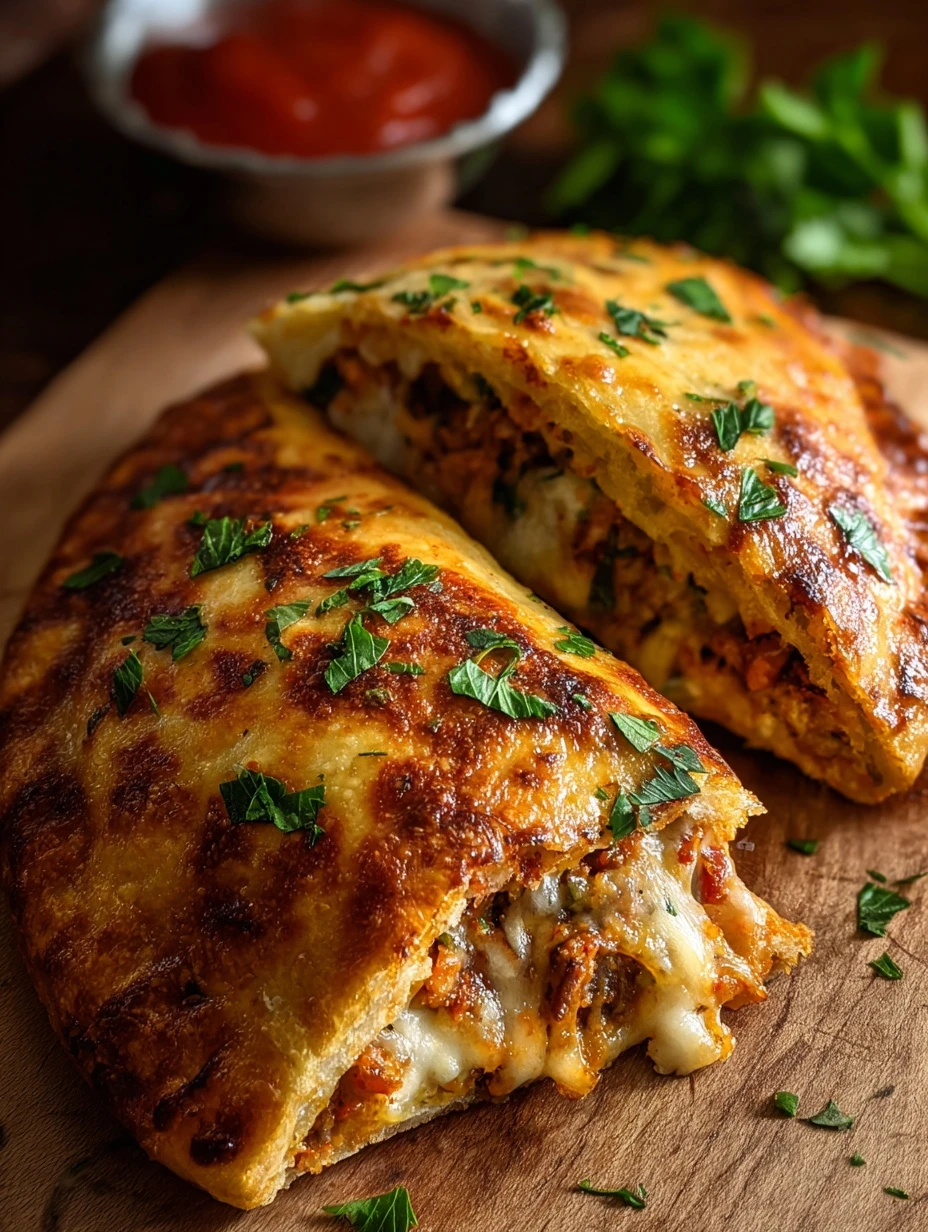 Savory Highprotein Keto Calzone Satisfy Your Cravings Today