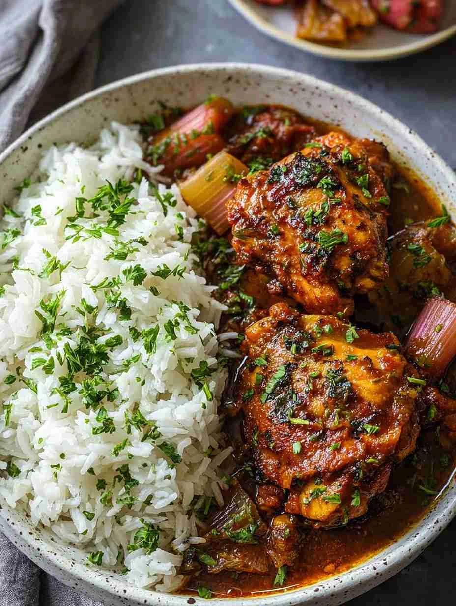 Savory Rhubarb Chicken: A Sweet Twist for Dinner Delight