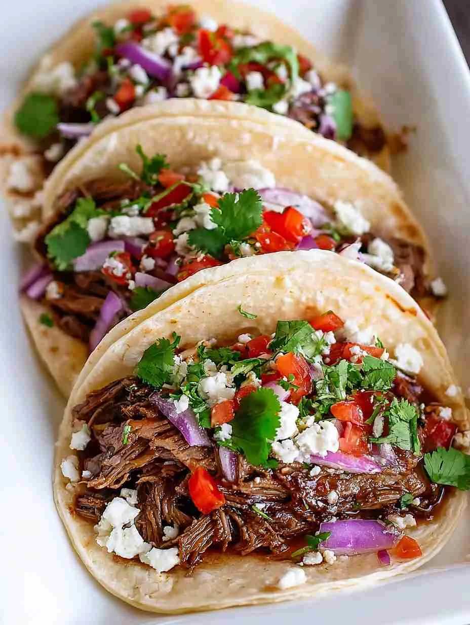Shredded Beef Tacos