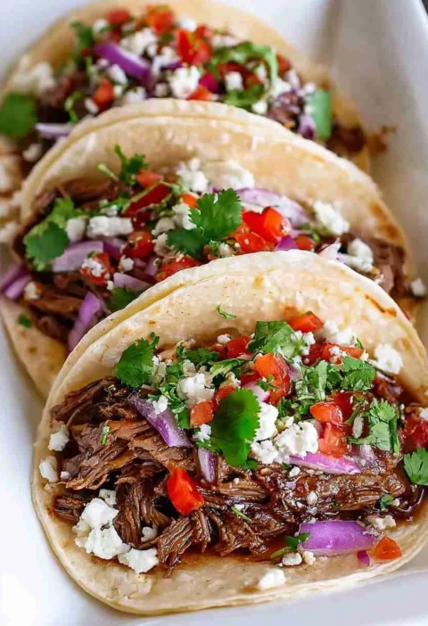 Shredded Beef Tacos Shredded Beef Tacos