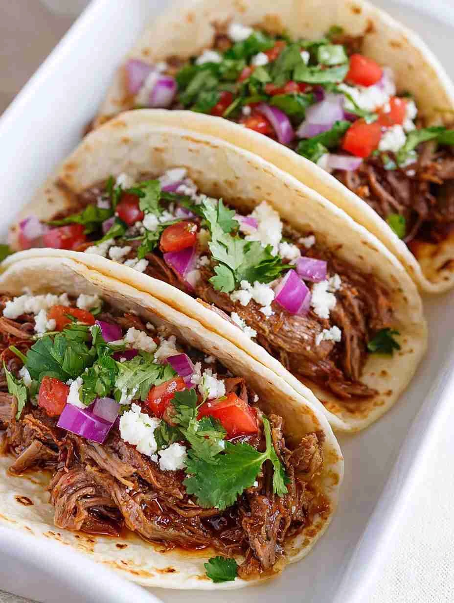 Shredded Beef Tacos Shredded Beef Tacos