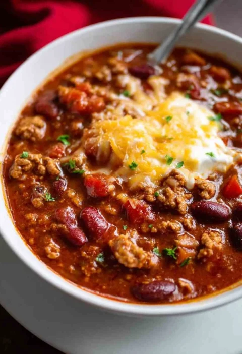 Slow Cooker Turkey Chili Slow Cooker Turkey Chili
