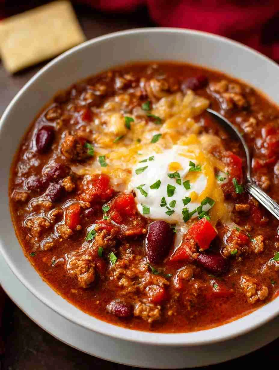 Slow Cooker Turkey Chili Slow Cooker Turkey Chili