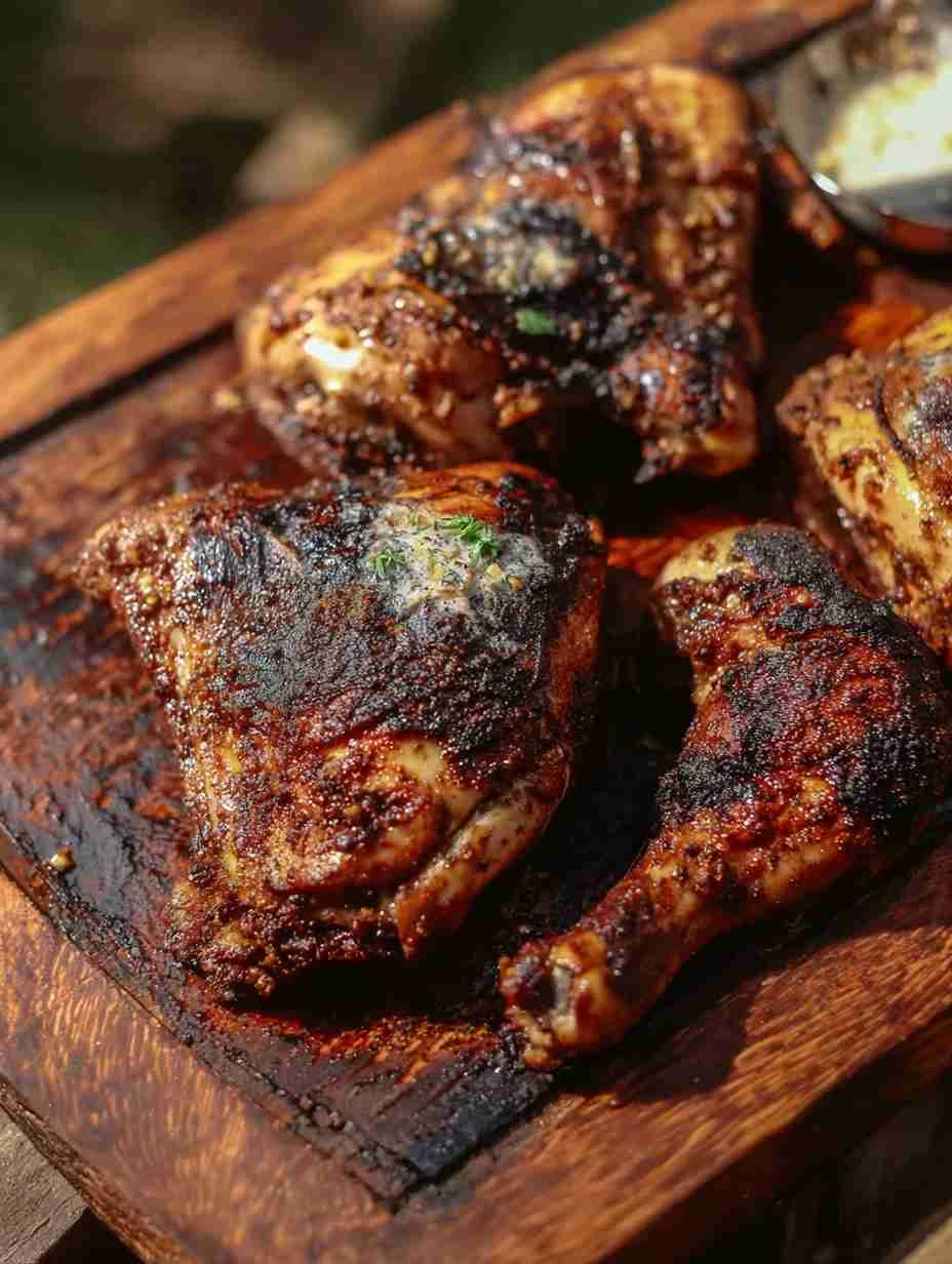 Smoky Pecan Chicken with Zesty Alabama White Sauce