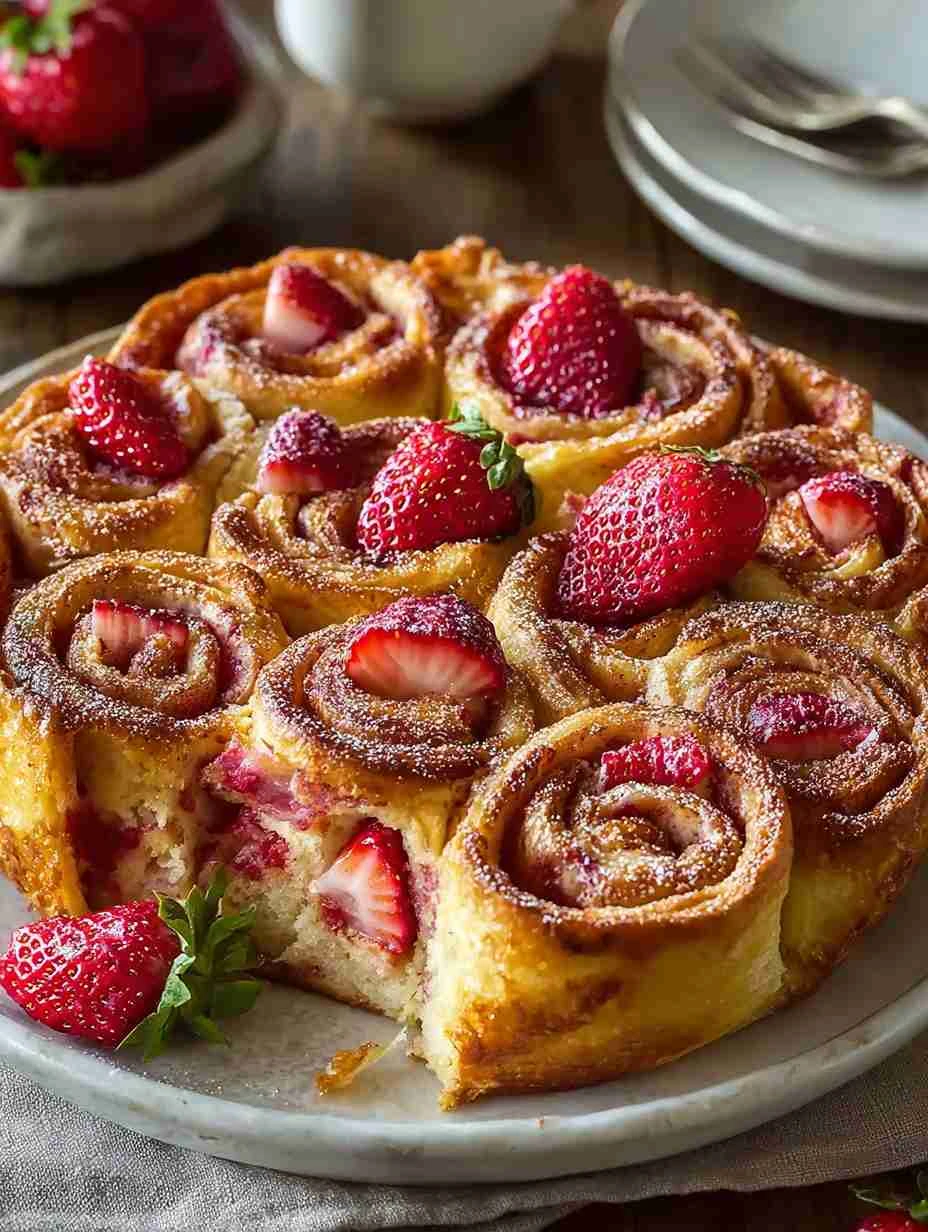 Strawberry And Cinnamon French Toast Roll-Ups: An Amazing Ultimate Recipe Strawberry Cinnamon French Toast Rollups Amazing...