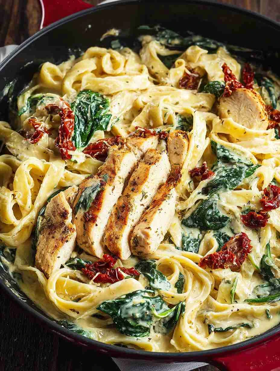 Tuscan Chicken Pasta