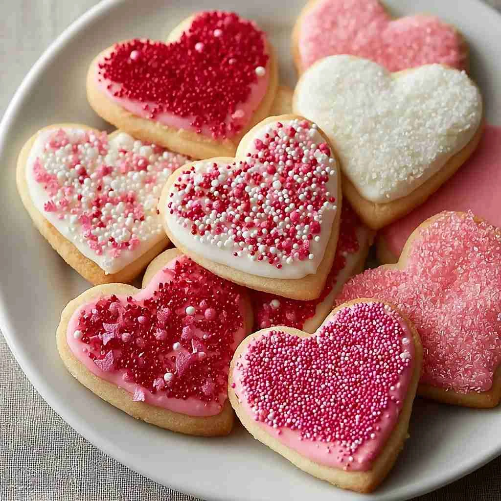 Valentine’s Day Heart Cookies