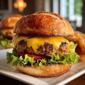 Air fryer hamburgers: Enjoy a juicy 15-minute recipe!