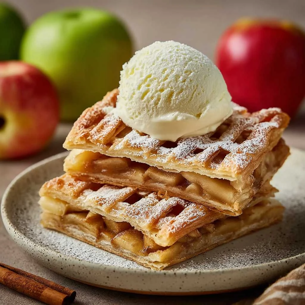 Apple Slab Pie Puff Pastry