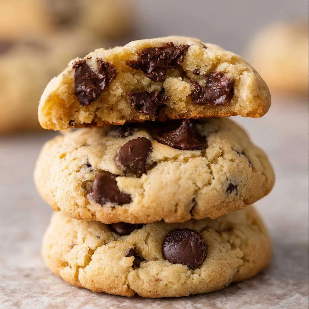 BEST No Egg Chocolate Chip Cookies (With Cream Cheese)