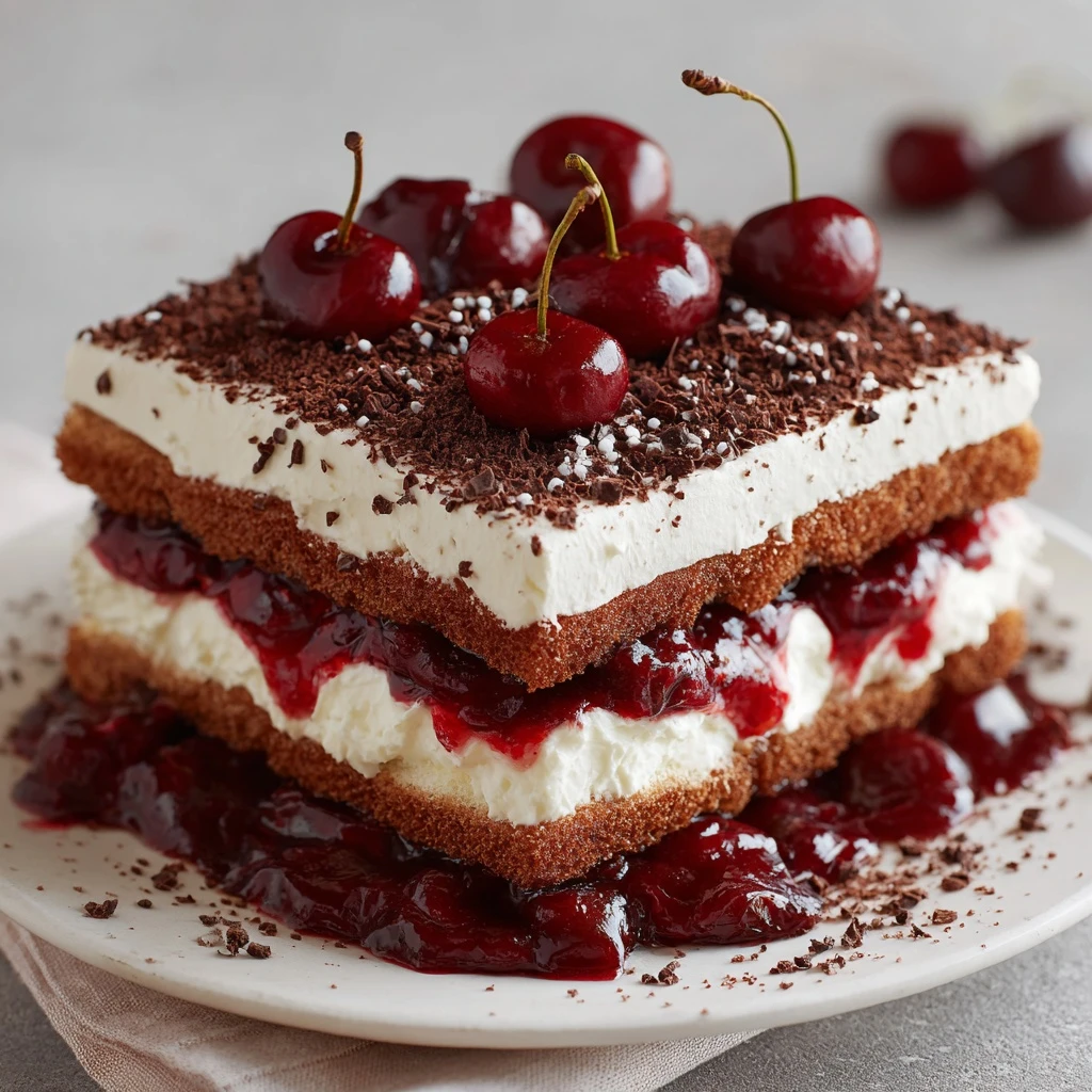 Black Forest Tiramisu Recipe