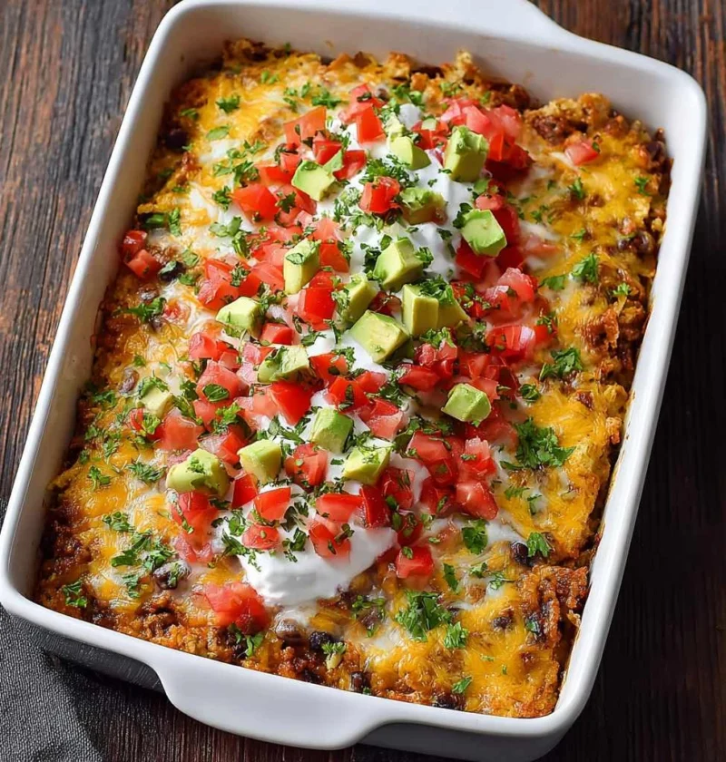 Burrito Casserole Recipe Cozy Crowdpleaser