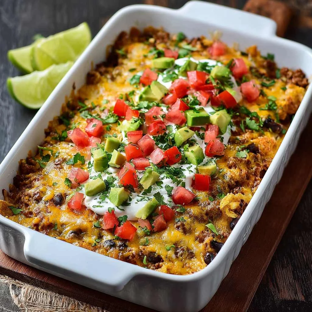 Burrito Casserole Recipe Cozy Crowdpleaser