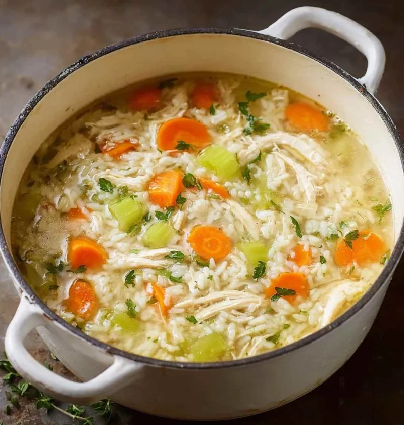 Chicken Rice Soup Recipe