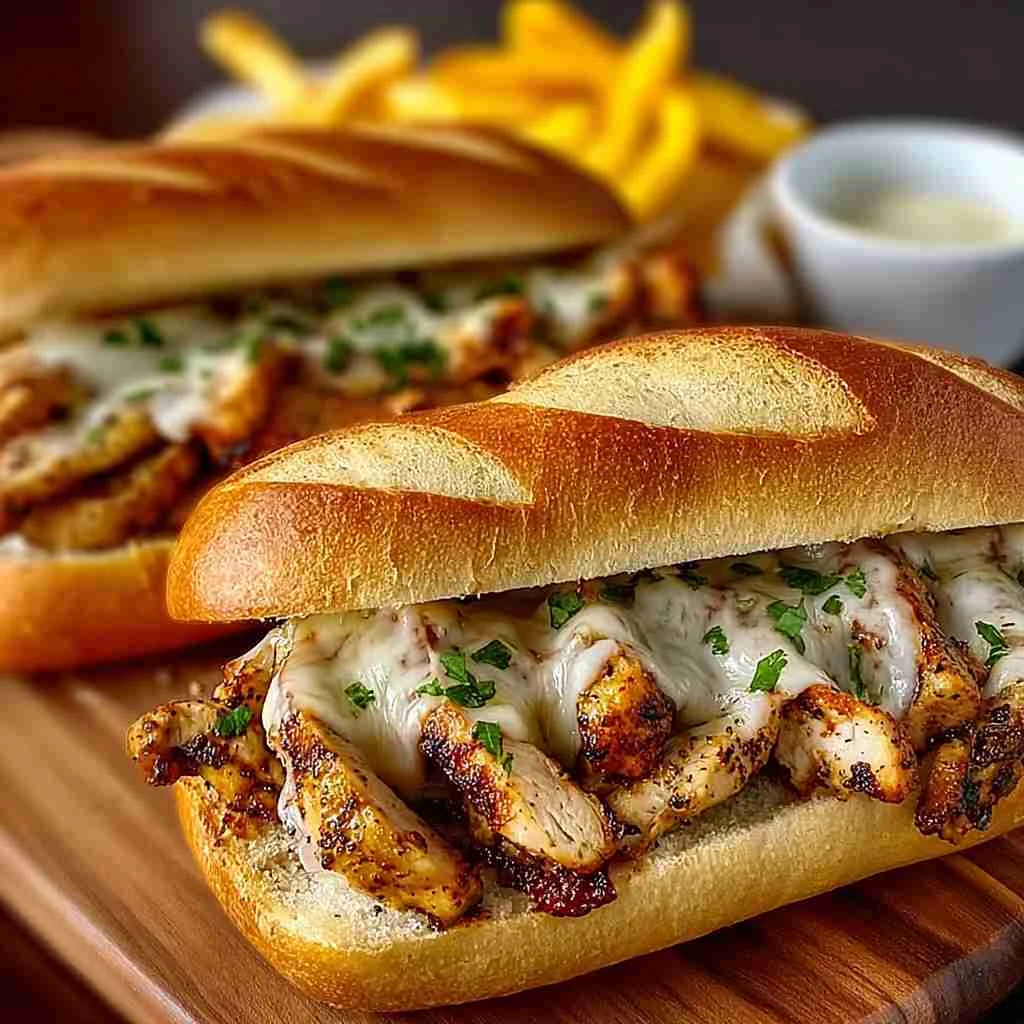 Chicken Cheese Steak Sandwich