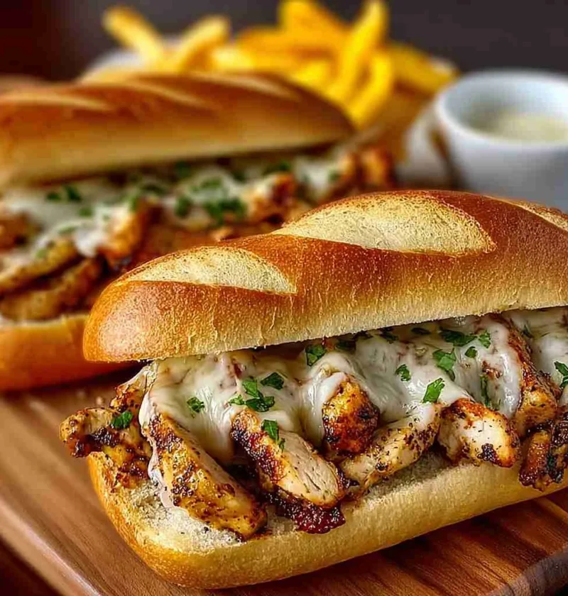 Chicken Cheese Steak Sandwich