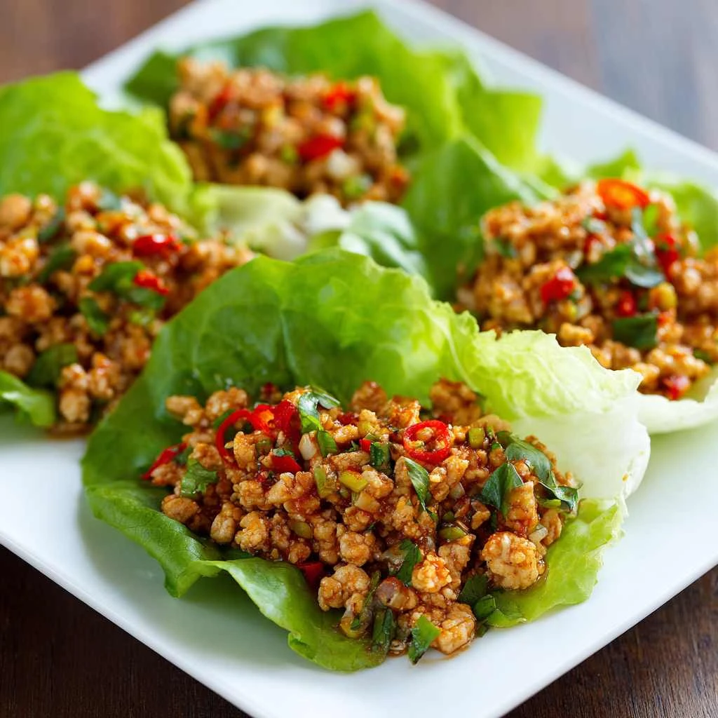 Chicken Lettuce Wraps Recipe — Quick, Tasty, and Fresh