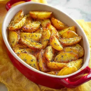 Classic Greek Lemon Potatoes