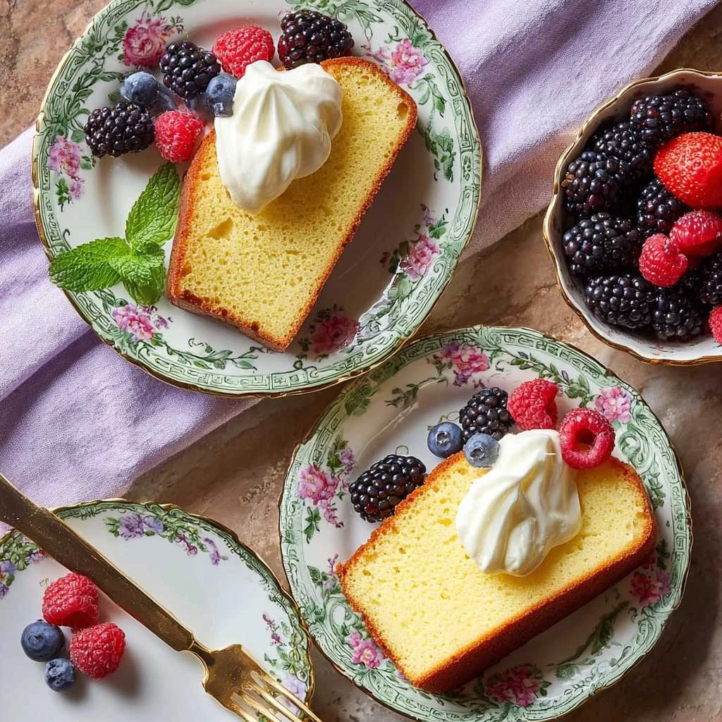 Classic Vanilla Pound Cake Recipe